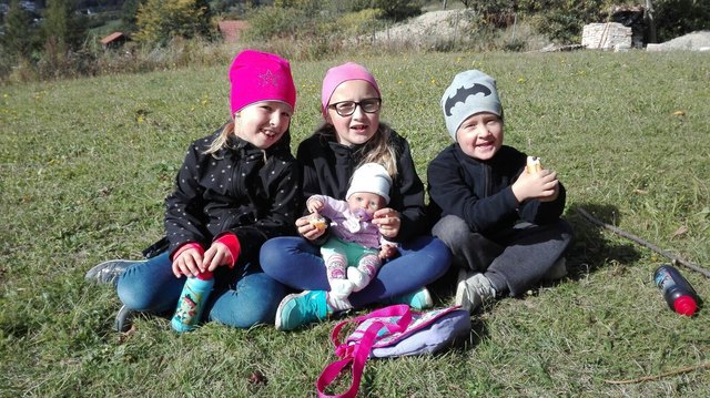 Beim Herbst Picknick!