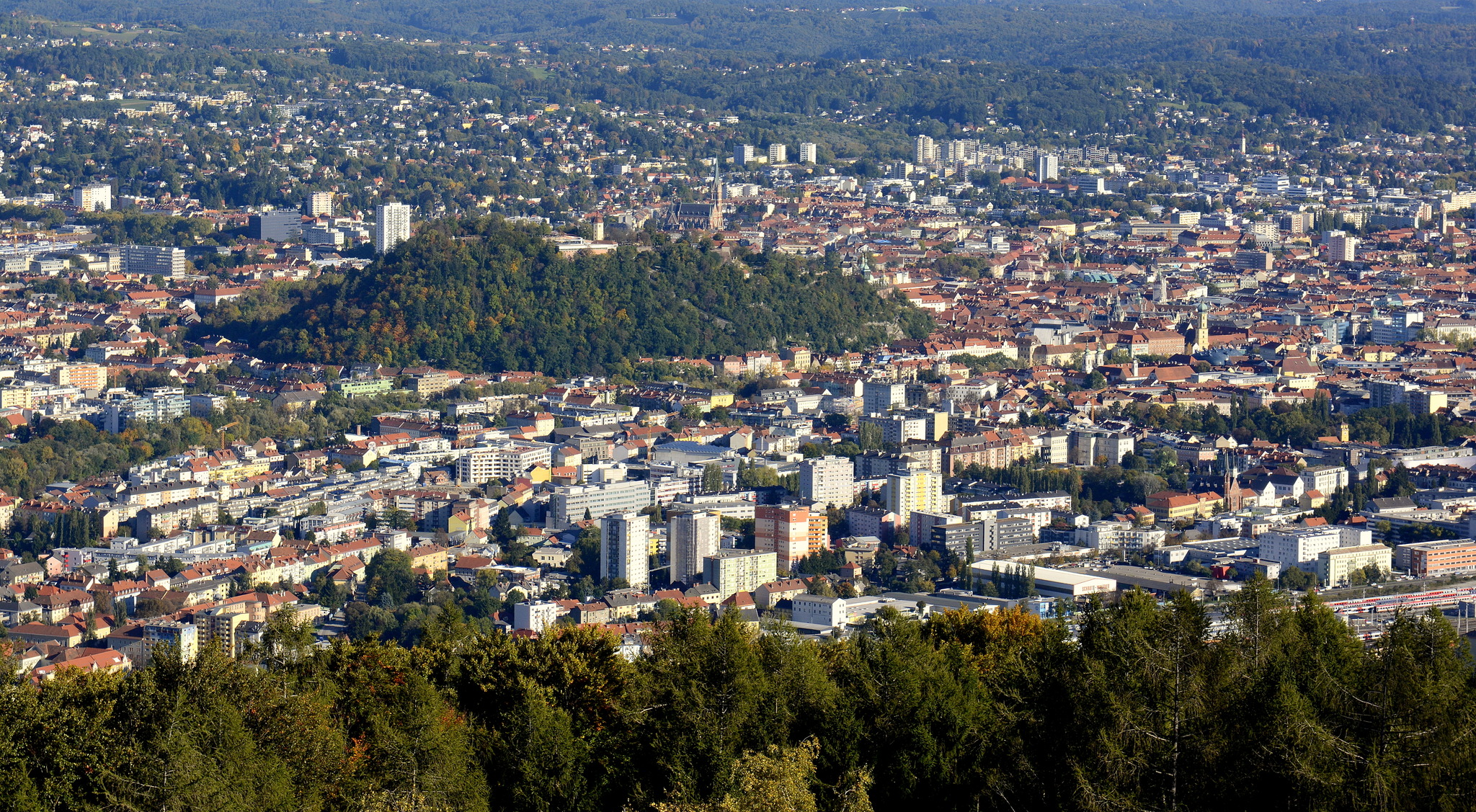 Blick Auf Graz Graz