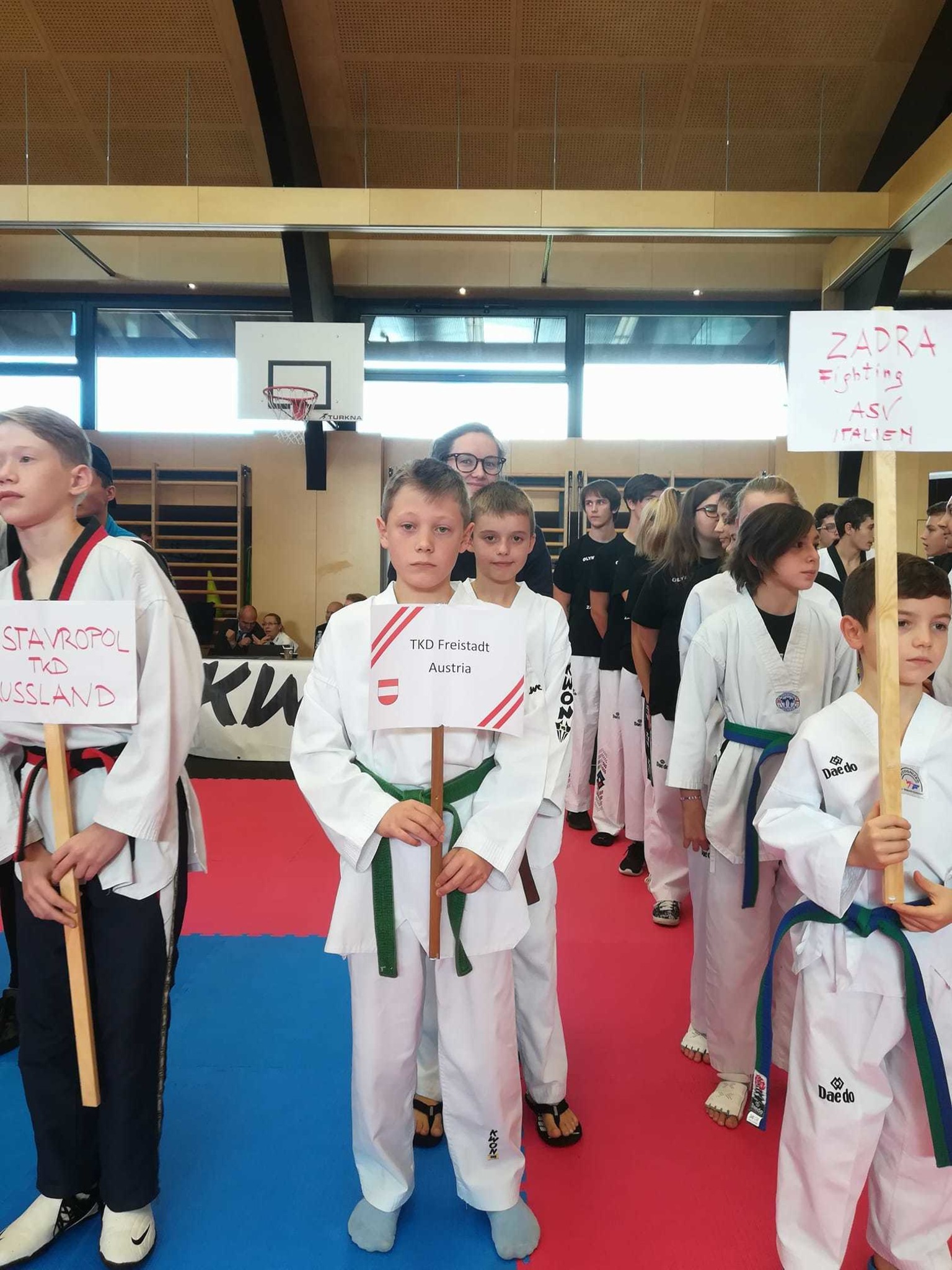 TAEKWONDO Erster internationaler Erfolg Freistadt