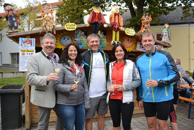 Thomas Grießl, Gudrun Tindl-Habitzl, Gerhard Walek, Gabriele Hirtl und Felix Stonek