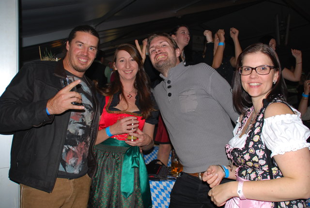 Martin Taudes, Sabrina Egger, Gerry Maier und Sabine Brandner