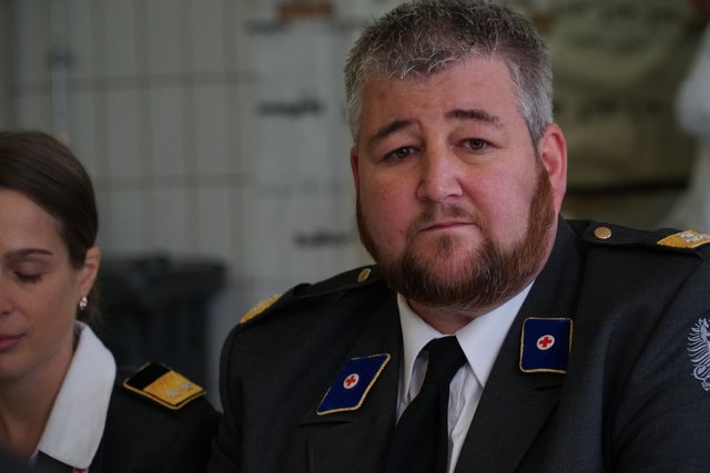 Rot-Kreuz Bezirksstellenleiter Jürgen Ginther.