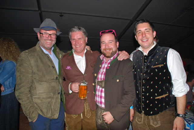 Parteiübergreifend: Hermann Regger, Sigi Moerisch, Christoph Haselmayer und Christoph Staudacher