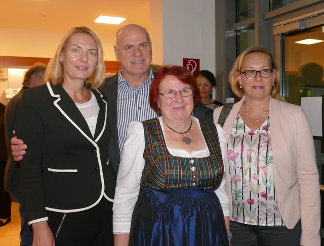 C. Rossbacher, P. Wolf, M. Klausinger, S. Krispel (vlnr).