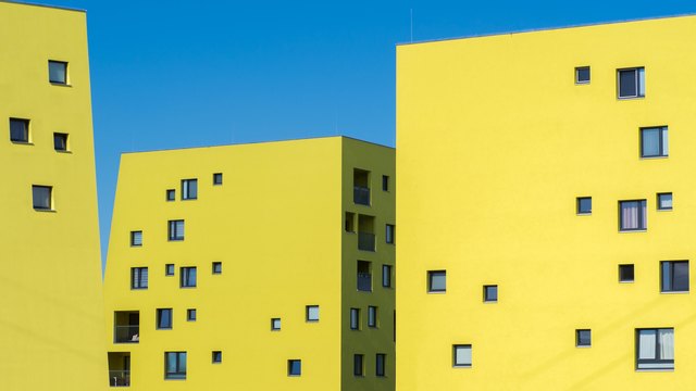 Wohnhäuser in Erlaa, Wien -