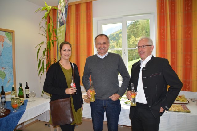 Kristina Schaufler, Robert Konecny und Thomas Hein in Lunz.