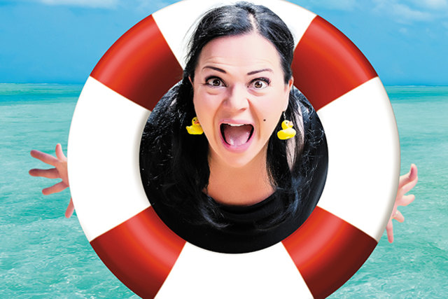 Comedy-Putzfrau Marion Petric brilliert als "Fisch Grete". | Foto: Foto: KK