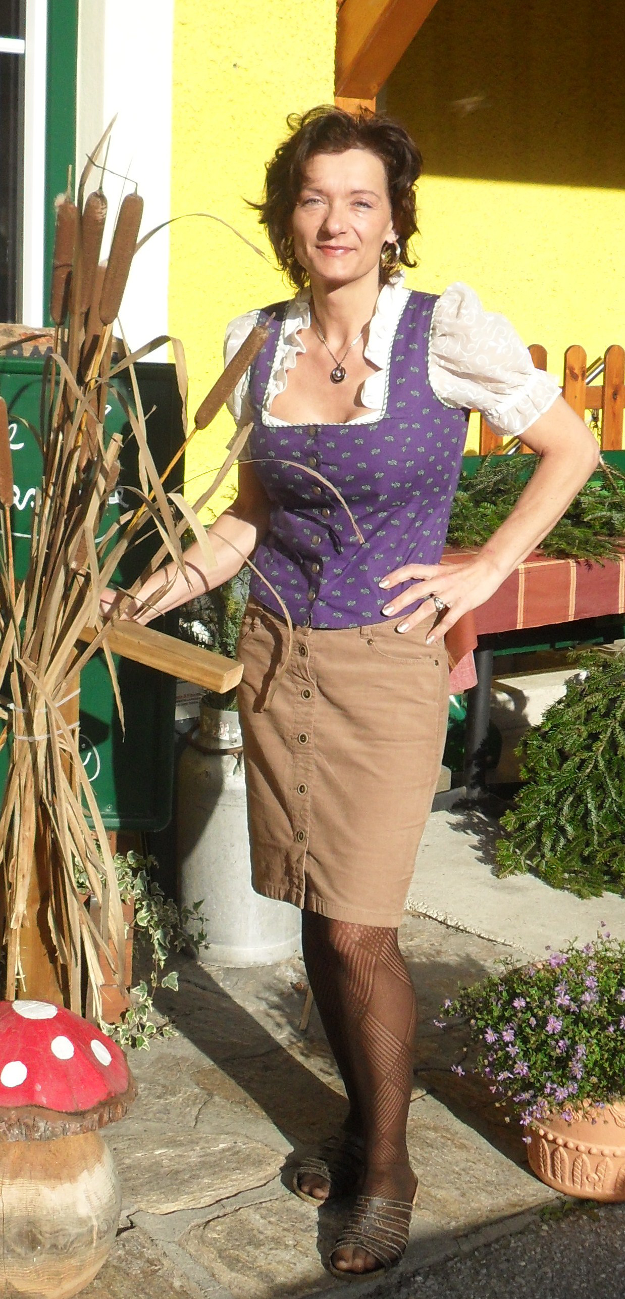 Monika Klug bietet im Gasthof Klug "Zum Ehrensepp" ab 3. November ihr Martinigansl an.