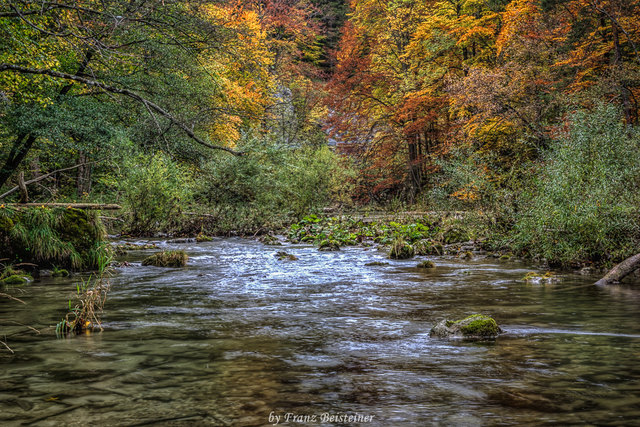 Herbst im Höllental, Niederösterreich