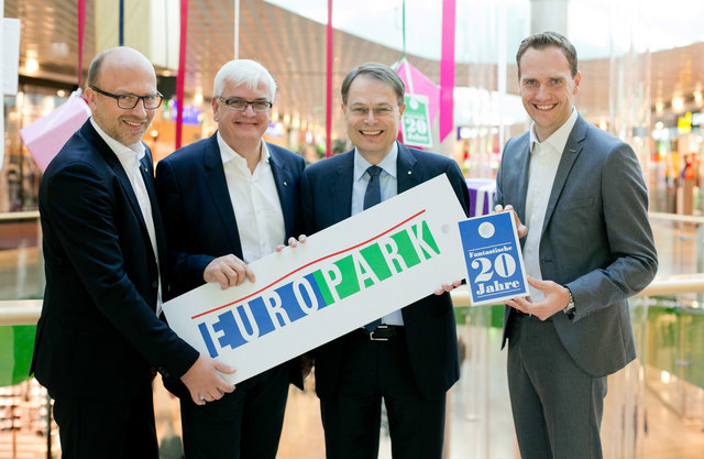 Europark-Führungsteam: Christoph Andexlinger, Marcus Wild, Gerhard Drexel, Manuel Mayer | Foto: Europark/Wildbild