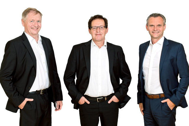 Geschäftsführung der RKP-Business Consultants GmbH: Franz Kerschbaumer, Johann Riegler, Franz Schnur.