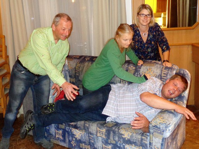 Für die Familie kann man nichts