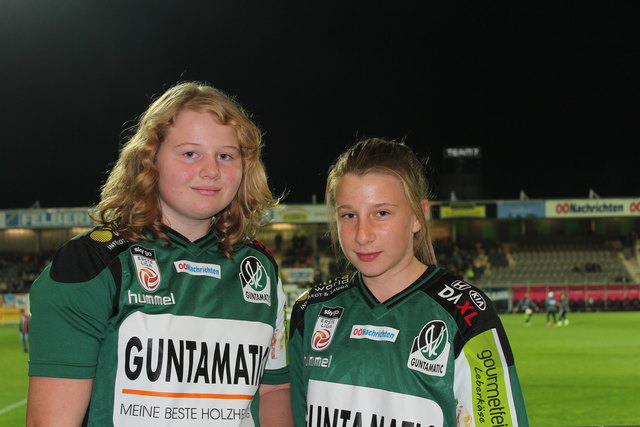 Susanna und Nadine beobachteten ihre Idole ganz genau