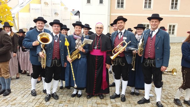 Agape nach der hl. Messe mit Diözesanbischof Dr. Wilhelm Krautwaschl
