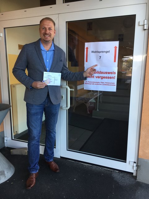 FPÖ-Bezirksobmann Markus Leinfellner war schon vor der Wahl sehr optimistisch. | Foto: KK