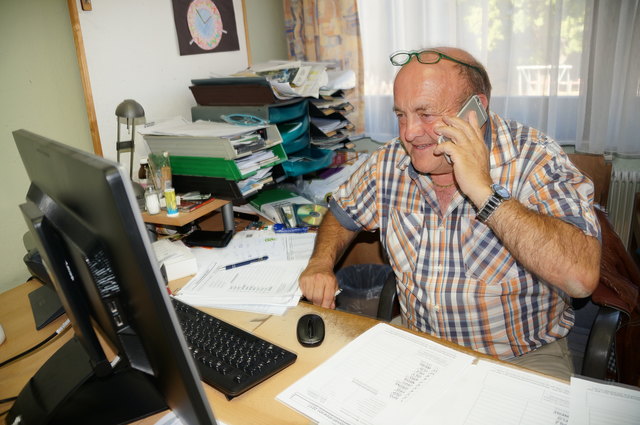 ÖVP-Bezirks-GF Karl Christandl erlebt Wahlen schon seit 1999 in dieser Position mit. | Foto: Almer