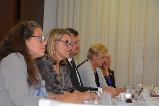 Die Unterstützer einer Palliativstation in Amstetten.