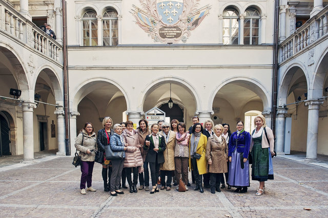 Netzwerken in Spittal: BPW Spittal mit Fidapa BPW Italia im Schloss Porcia | Foto: KK/Hader