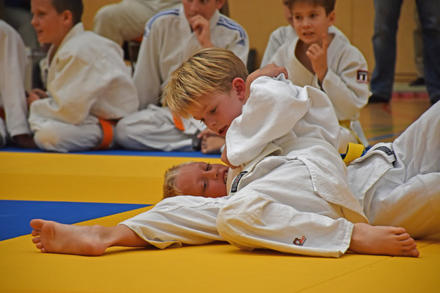 Vollste Konzentration war bei den jungen Judosportlern beim Vulkanland-Cup in Feldbach angesagt. | Foto: KK