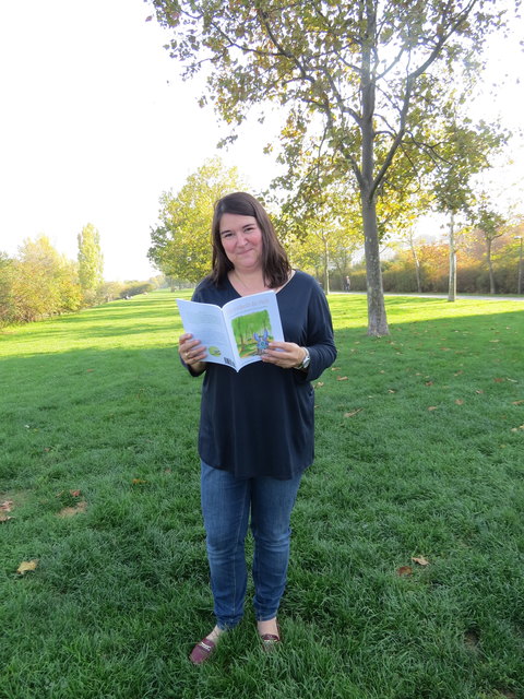 Eva Winkelmann präsentiert ihr erstes Kinderbuch und möchte einladen, damit Neues zu erleben.
