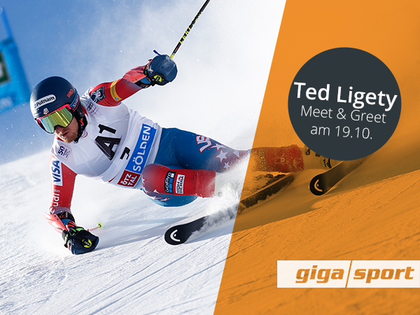 Treffe den Skirennläufer Ted Ligety persönlich!