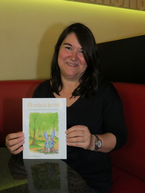 Eva Winkelmann präsentiert ihr erstes Kinderbuch und möchte einladen, damit Neues zu erleben.