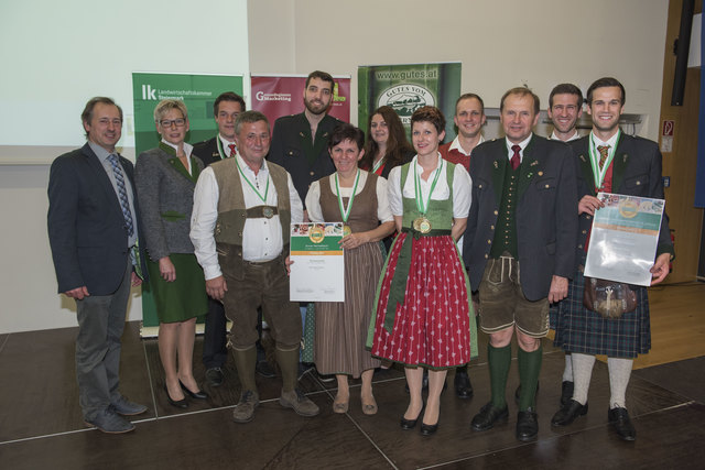 Fünf Deutschlandsberger Betriebe schafften es ins Finale der Spezialitätenpramierung, für die anderen gab es Prämierungen. | Foto: GRÖ/Suppan