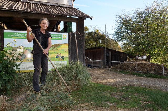 Die tägliche Arbeit im Freien ist für Barbara Soritz eine Erdung.
