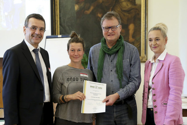 LSI Werner Schlögelhofer, Fuchs Irene, Eder Helmut, Birgit Holzmann | Foto: Land OÖ, Grilnberger