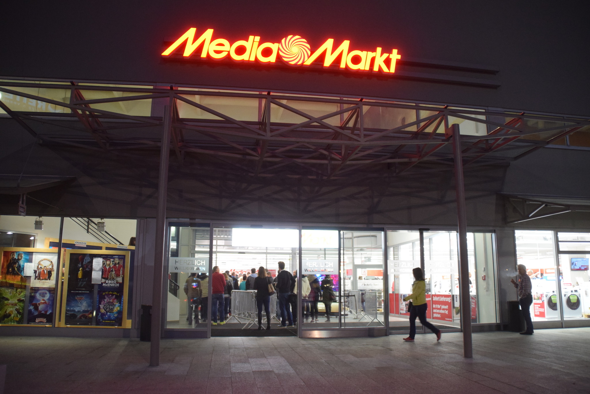 Eröffnung MediaMarkt heute um 7 Uhr - Horn