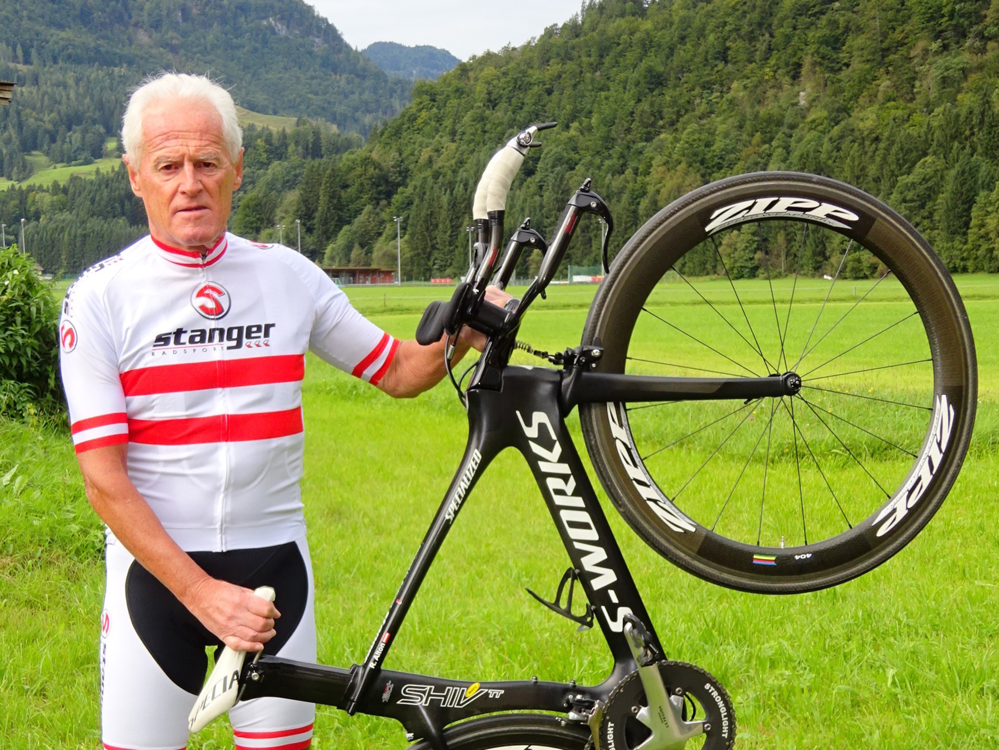 Robert Alton fuhr auf Rang 2 Kitzbühel