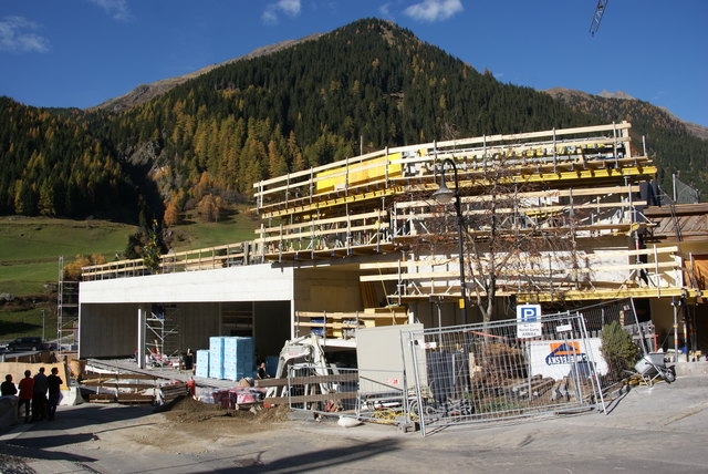 Insgesamt 8,2 Millionen Euro Brutto werden in neuen ilfs- + Einsatz- Leitposten Ischgl investiert.