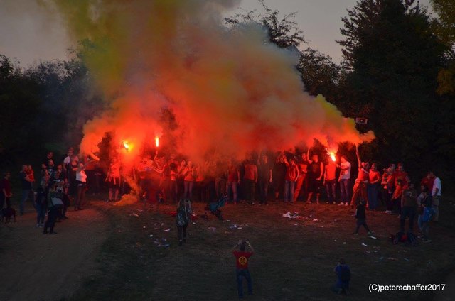 Nach dem Titel kannte die Freude bei den MSC-Fans keine Grenzen. | Foto: privat