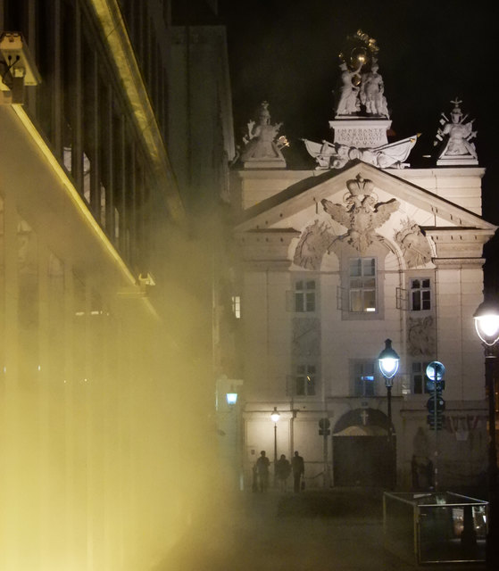 "eing'rauchtes" Zeughaus - aber die Feuerwehr musst nicht ausrücken :-)