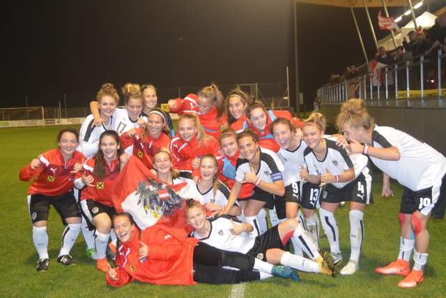 Österreichs U19-Mädels jubelten über zwei Siege zum Auftakt der EM-Qualifikation.