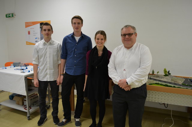 Simon Huber, Daniel Brunner, Anna Bruckmaier, Dr. Max Mayr