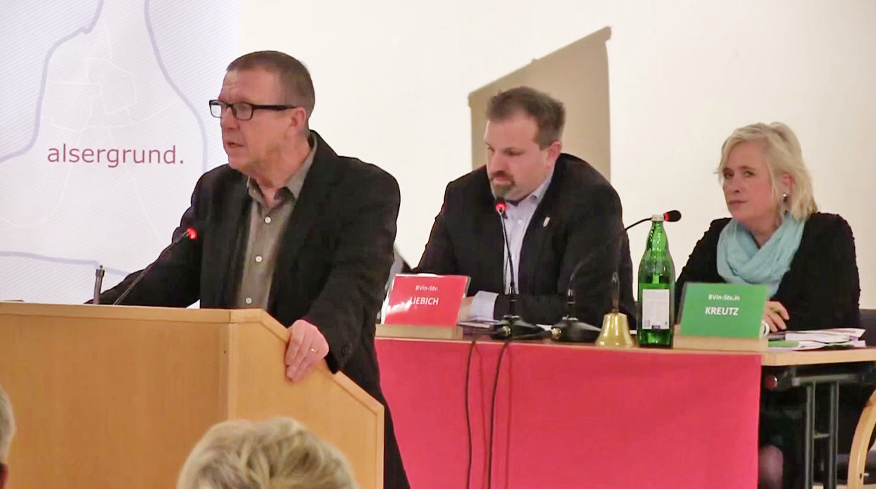 Live aus dem Bezirksparlament: Drei Sitzungen aus dem Alsergrund wurden im Internet live übertragen.