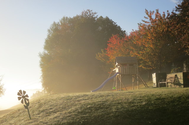 Morgendlicher Herbst