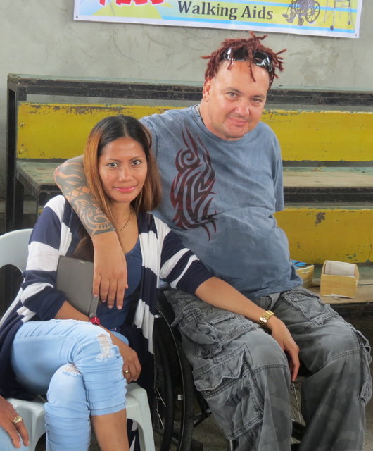 Vereinsgründer Martin Baumgartl mit seiner Frau Jinky Baumgartl