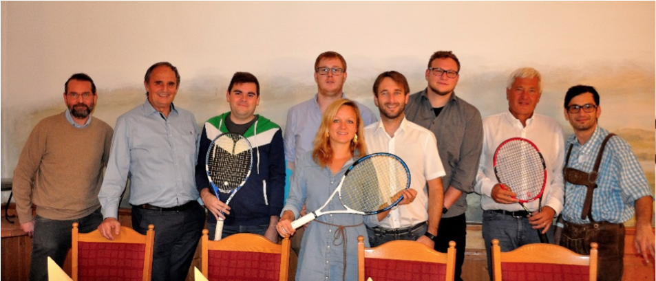 Bernhard Schnaubelt, Erich Baumann, Christoph Nastl, Stefan Mayer, Alexandra Ambrosch, Manuel Ambrosch, Christian Sonnauer, Gerd Prokop, Elmedin Junuzovic, v.l.n.r)
