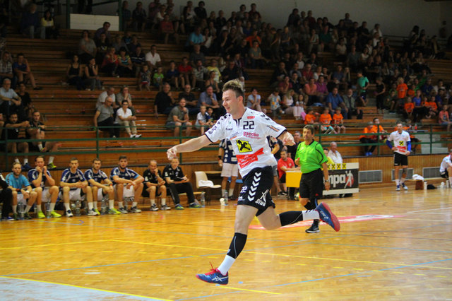 Paul Langmann war einer der HSG-Lichtblicke, schied aber leider verletzt aus. | Foto: Cescutti