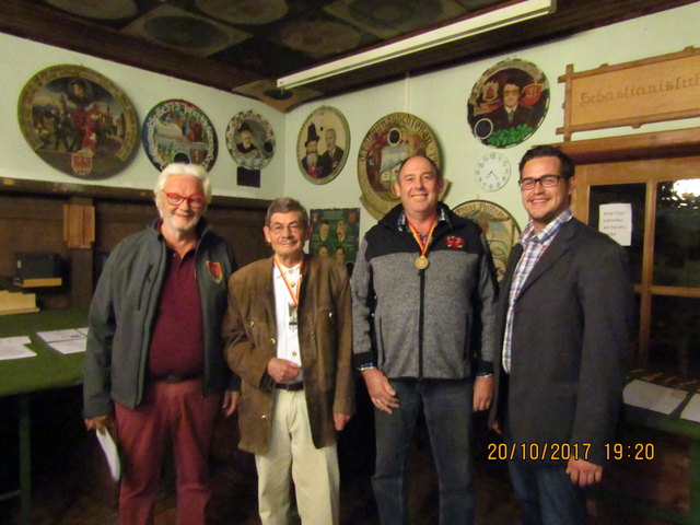 KK Gewehr liegend frei, 2. Leschinger Gerhard, 3. Monz Walter