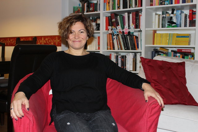 In ihrer Praxis am Brunnenmarkt hält Katrine Hütterer ihre Cochings und Rückführungen ab.