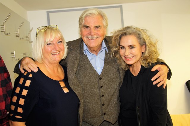 Mit Peter Simonischek und Brigitte Karner platzierte Bibliothekarin Doris Weihs (links) Fernitz-Mellach am literarisch-kulturellen Olymp.