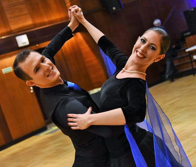 Manuel Hauthaler & Katharina Floimayr - Platz drei in der D-Klasse bei der ÖM Standard 2017