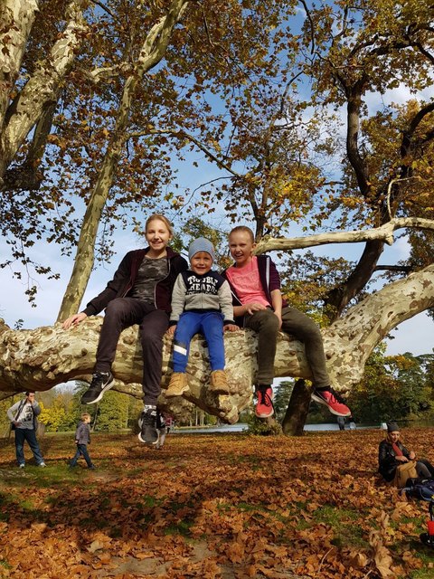 Raus und die Natur genießen