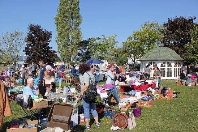 Die letzte Flohmarktveranstaltung am 28.10. | Foto: Konrath
