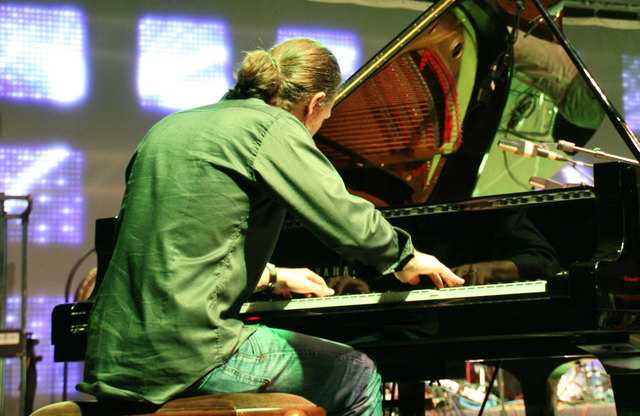 Haut beim Jazzknödel wieder in die Tasten: Robert Sölkner.﻿ | Foto: Foto: Rangger