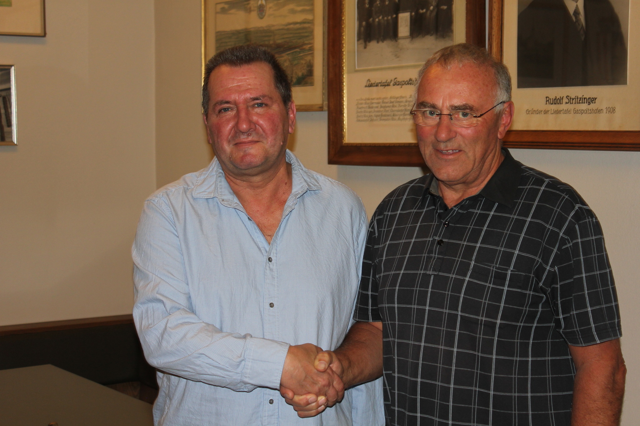 Rudolf Trauner ist neuer Obmann für Liedertafel Gaspoltshofen