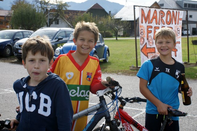 Leon, Patrick und Thomas (v.l.)